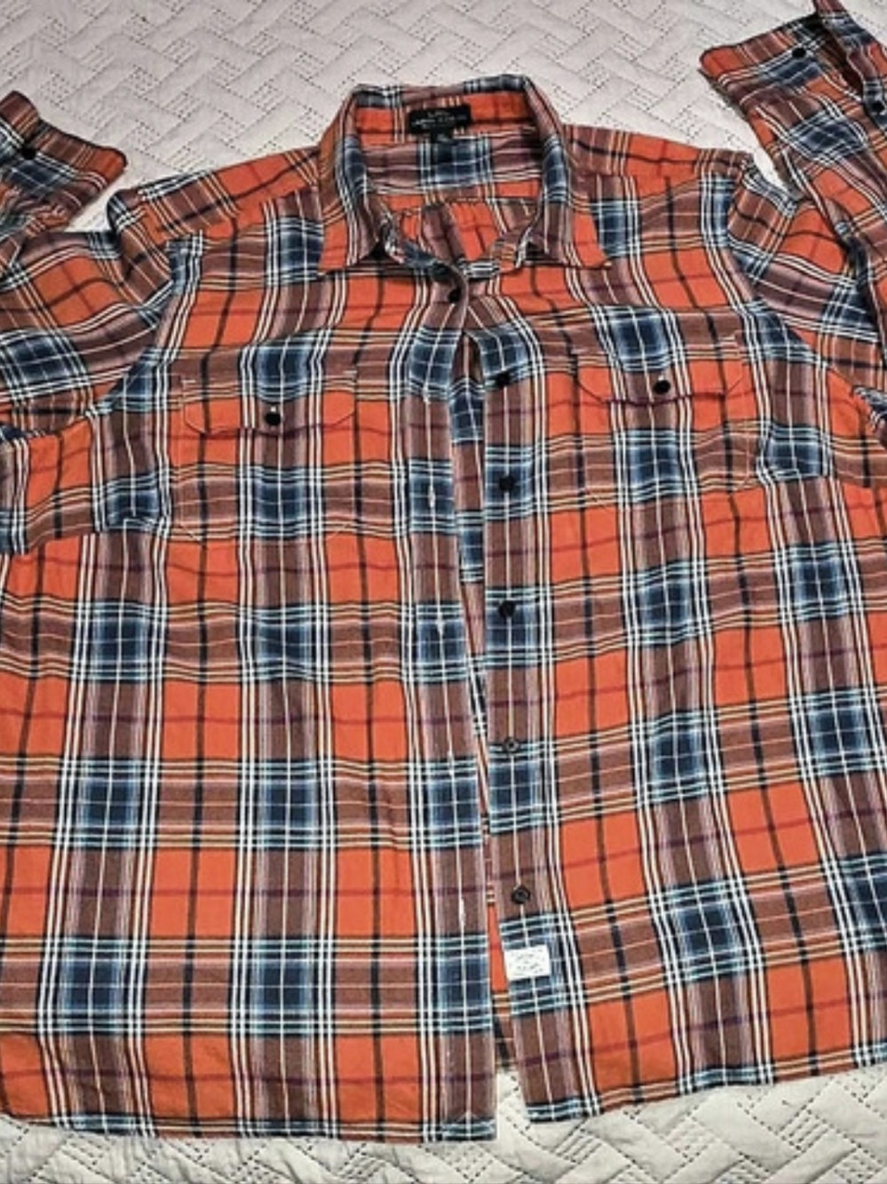 LRL Lauren Jeans Co. Ralph Lauren Plaid Flannel Button Down Shirt Size 2X
